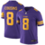 Camisa Jersey Minnesota Vikings - 8 Kirk Cousins - Color Rush