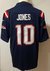 Camisa Jersey New England Patriots - 10 Mac Jones - 1 Cam Newton - 54 Dont'a Hightower - 11 Julian Edelman - 12 Tom Brady