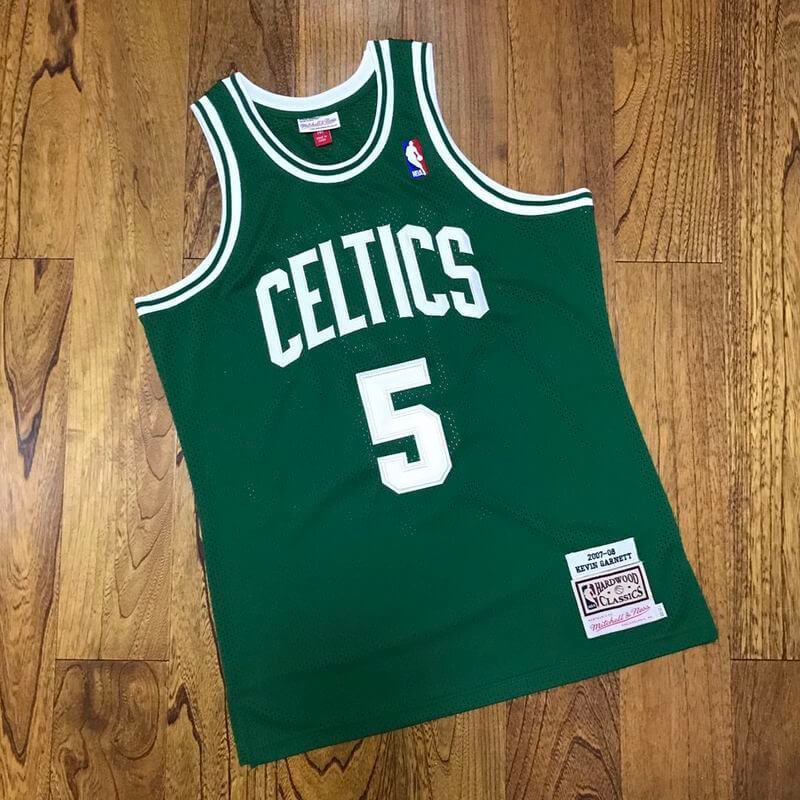 Camisa Jersey Boston Celtics Mitchell and Ness - 5 Kevin Garnett