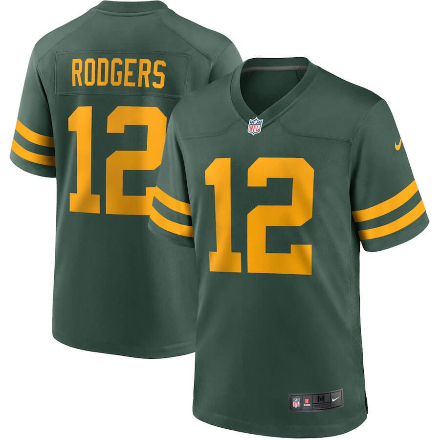 Aaron rodgers deals alternate jersey