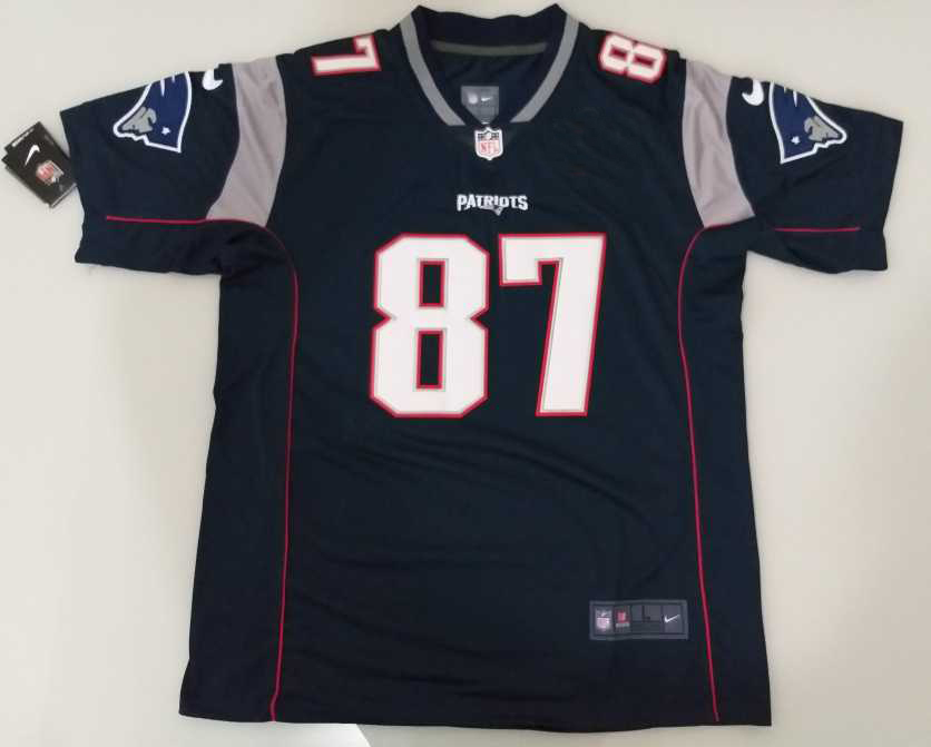 Camisa Jersey New England Patriots 87 Rob Gronkowski