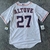 Camisa Jersey Houston Astros - 27 Jose Altuve - 44 Yordan Álvarez - 34 Nolan Ryan - 2 Alex Bregman na internet