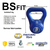 Pesas Rusas Bsfit Kettlebell Plastica 3kg Fitness Mancuerna - comprar online