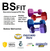 Kit Set 17 Kg Bsfit Discos C/ Agarre Barra + 2 Mancuernas 2k - BSFIT by SemarUSA