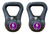 2 Pesas Rusas Bsfit Kettlebell Plástica 6kg Fitness Deporte