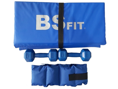 Comba Rápida BSFit Aluminio Boxeo Azul, Accesorios Fitness, Los mejores  precios