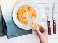 Tarta de Jamón y Queso