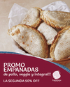 Promo Empanadas Mix Veggie x 6. La 2 al 50%