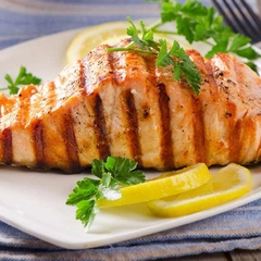 SALMON ROSADO (250gr) GRILLE AL LIMON