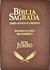 Bíblia Sagrada Letra Jumbo RC - Harpa E Corinhos - Luxo Marrom Textura - Tenda Gospel Livraria Cristã - Bíblias, Livros Evangélicos e Teologia