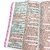 Imagem do Combo 2 Bíblias Edição De Promessas Letra Grande Com Harpa Palavras De Jesus Em Vermelho Revista E Corrigida Pink E Rosa