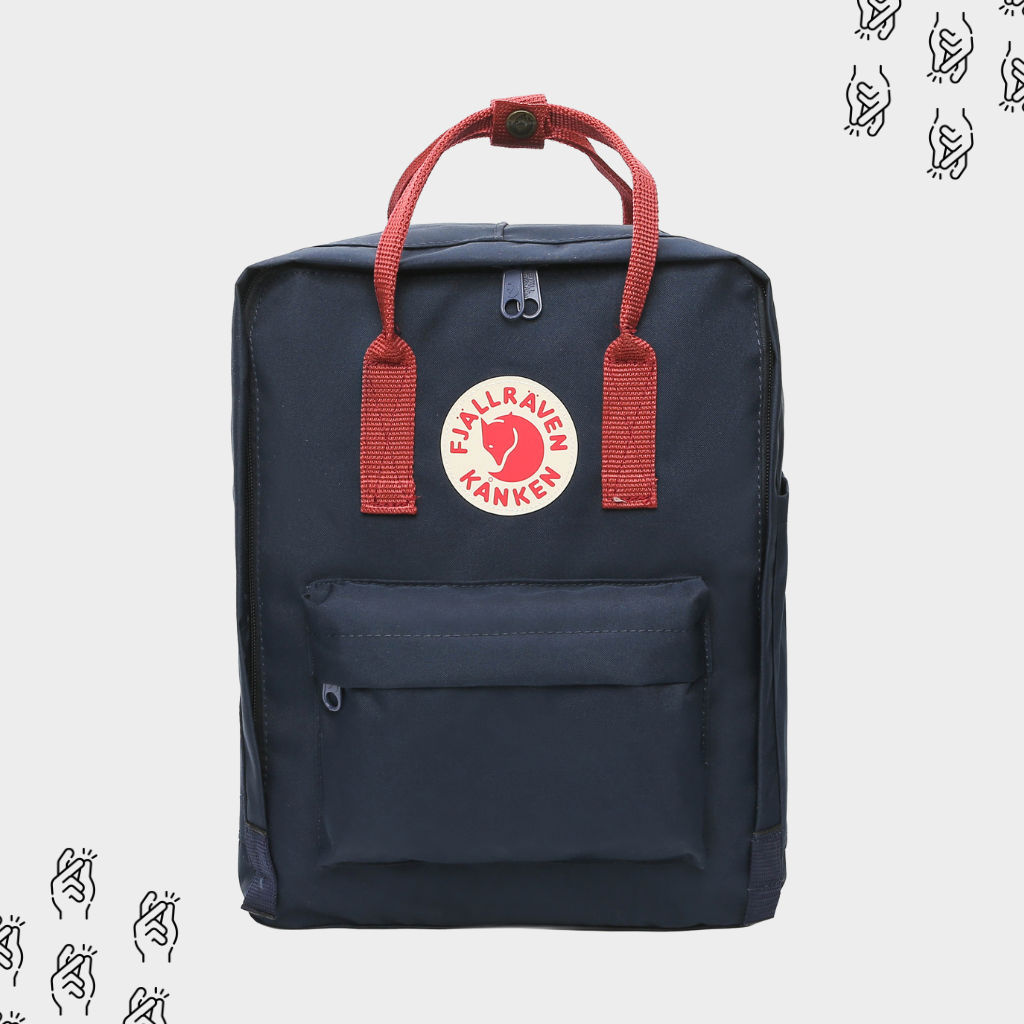 Mochila Fjallraven Kanken Blue Red Classic