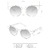 Oculos de Sol Tuc - Round - Guariba - loja online