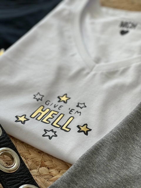 Remera INDIA - Hell (Gold)