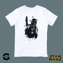 Remera Boba Fett Silueta