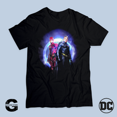 Remera Flash y Batman