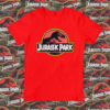 Remera Jurassic Park Logo Rojo