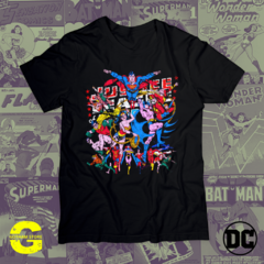 Remera Justice League DC Héroes - GOTHAM STORE