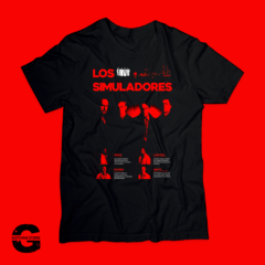 Remera Los Simuladores Serie