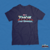 Remera Thor Love and Thunder Título Azul
