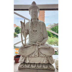 Estatua de Buda Shuni Mudra