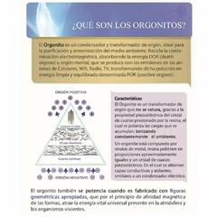 Orgonito pentagonal de proteccion personal - comprar online