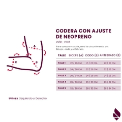 Codera con Ajuste de Neoprene DEMA - Storeweb. Tienda de Salud