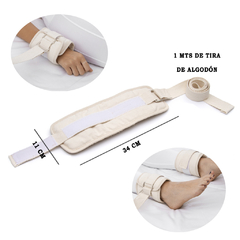 Cinturon Sujecion Contencion para Mano Tobillo de Paciente - Storeweb. Tienda de Salud