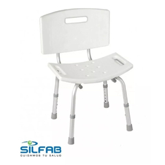 Silla Para Ducha Discapacitados Interior De Bañera Silfab - comprar online