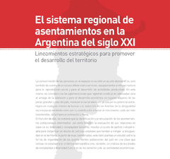 El sistema regional de asentamientos en la Argentina del siglo XXI (digital) - comprar online