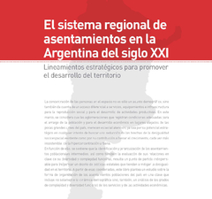 El sistema regional de asentamientos en la Argentina del siglo XXI - comprar online