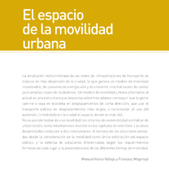 El espacio de la movilidad urbana (digital) - comprar online