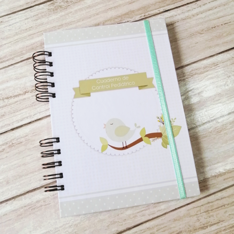 cuaderno control pediátrico Pajarito