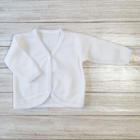 campera micropolar blanca