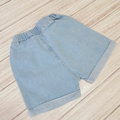 short de jeans en celeste - comprar online