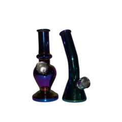 Bong Vidrio Arcoiris 12cm BONP15