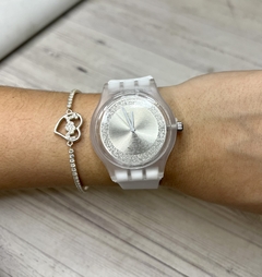 RELOJ MALAYA- BLANCO