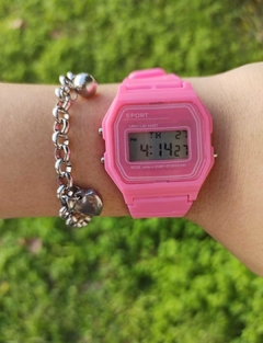 RELOJ WIDE FUCSIA - comprar online