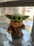 MINIATURA BABY MESTRE YODA 12CM STAR WARS (RESINA) na internet