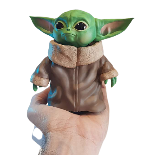 MINIATURA BABY MESTRE YODA 12CM STAR WARS (RESINA)