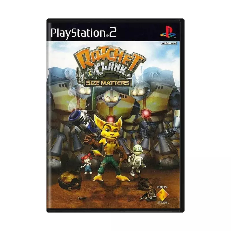 RATCHET & CLANK: SIZE MATTERS SEMINOVO - PS2