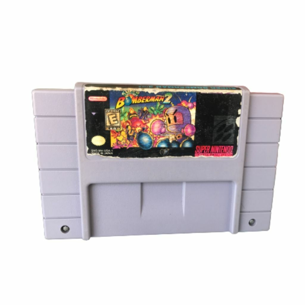 SNES Label: Super Bomberman