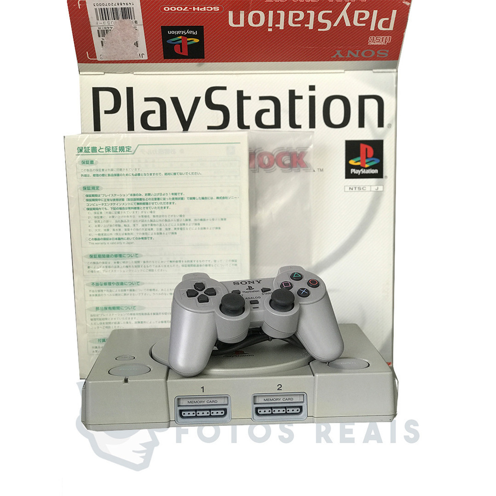 Controle Ps1 Playstation Players 1ª Linha – Geração Bit Games