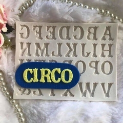 Molde Alfabeto Circo Cód 990