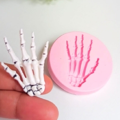 Molde de Silicone Mão Esqueleto Caveira Cód 368 - comprar online