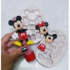 Molde de Silicone Mickey e Minnie P Cód 1013 - loja online