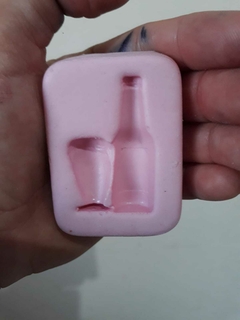 Molde de Silicone Cerveja e Taça cód 1282