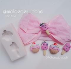 Molde Picolé e Cupcake Cód 623 - comprar online
