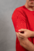Camiseta TBC Simple Vermelha - 100% algodão nacional - comprar online