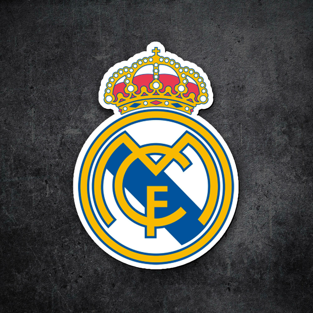Sticker de Futbol - Escudo Real Madrid